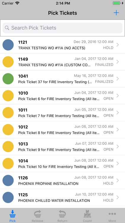 Go 10.2 Inventory Management