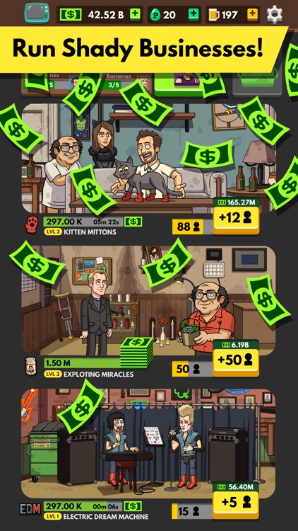 Always Sunny: Gang Goes Mobile screenshot-1