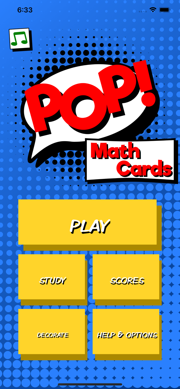 POP Math Cards