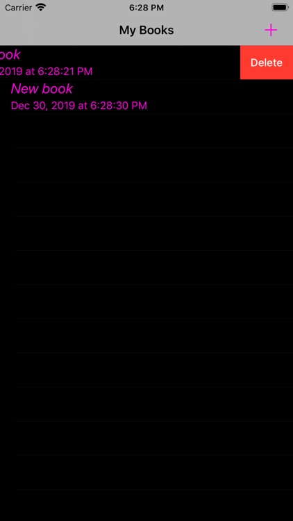 Neon books tracker screenshot-6