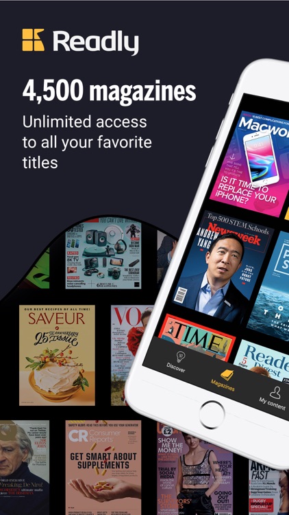 Readly - Unlimited Magazines screenshot-0
