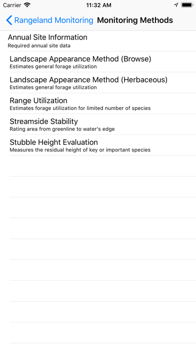 Rangeland Health Monitoring screenshot 2