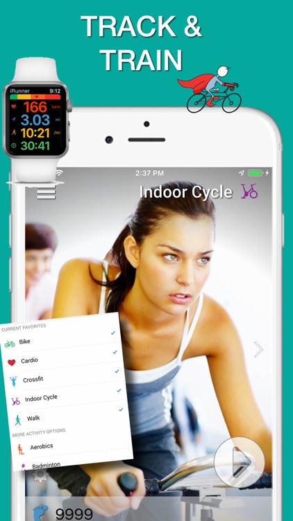 iBiker Cycling & Heart Trainer screenshot-0