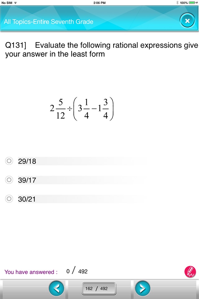 IIT-JEE 7th Math screenshot 3