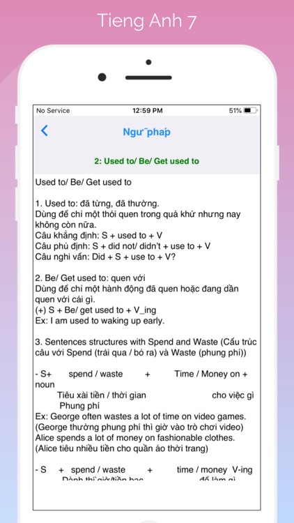 Tieng Anh Lop 7 - English 7 screenshot-8