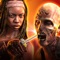 The Official Puzzle Battle Role Playing Game based on AMC's The Walking Dead features iconic characters, collectible weapons, and authentic locations in a post-apocalyptic world overrun by undead walkers