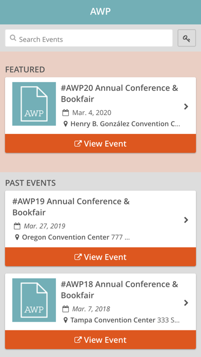 How to cancel & delete AWP Events from iphone & ipad 1