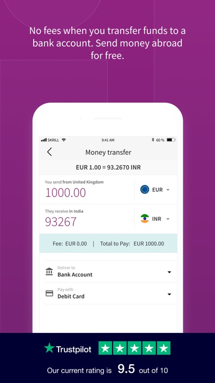 Skrill - Transfer Money screenshot-4