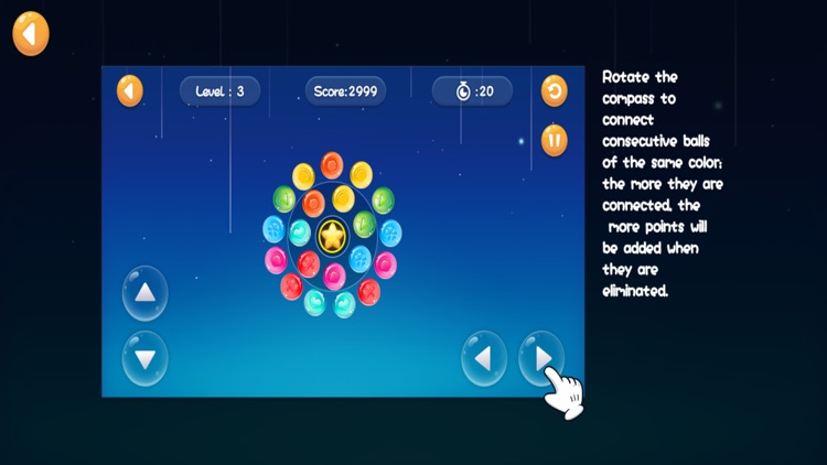 Rotating compass