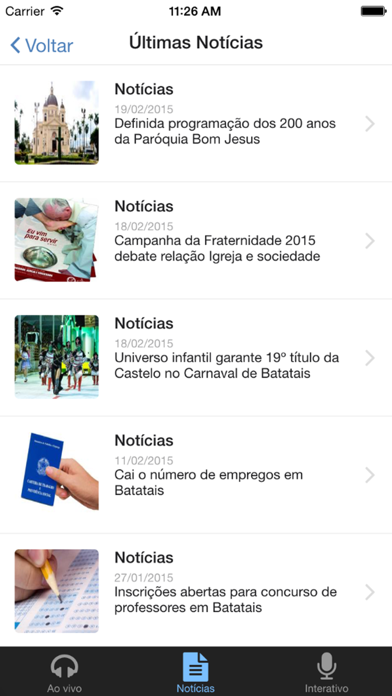 How to cancel & delete Claretiana FM - Batatais from iphone & ipad 2