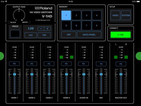 V-1HD Remote - náhled