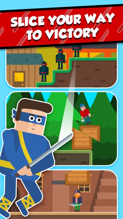 Mr Ninja - Slicey Puzzles screenshot-3