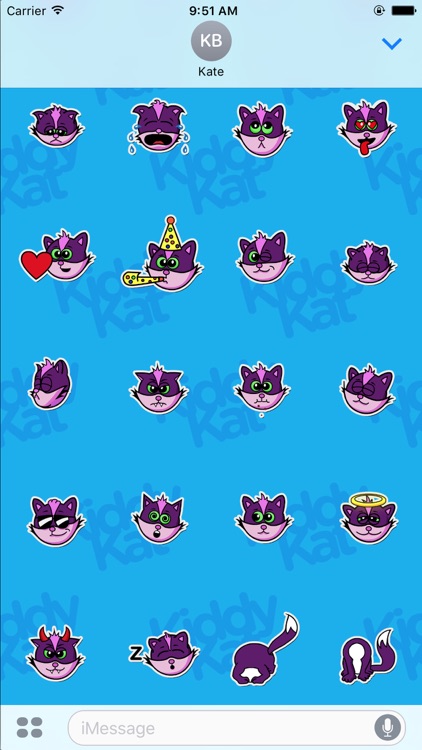 Kiddy Kat Animated Stickers screenshot-4