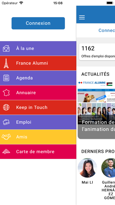 France Alumni screenshot 2