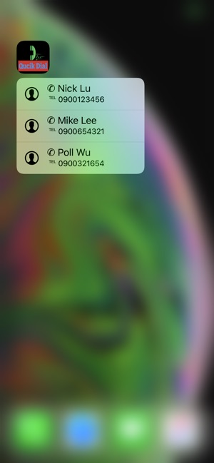 QuickDial - 3D Touch(圖2)-速報App