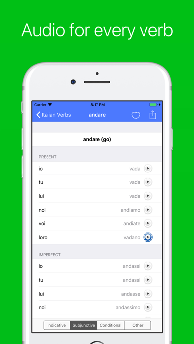 How to cancel & delete Italian Verb Conjugator from iphone & ipad 1