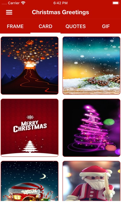 Christmas Wishes Cards & Frame screenshot-4