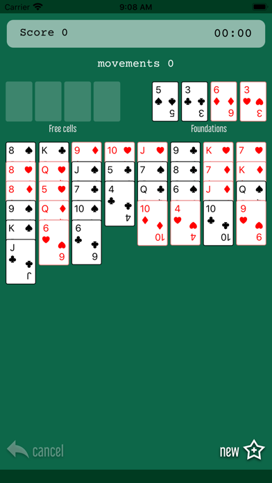 Freecell - cards game screenshot 3