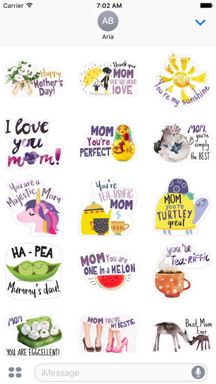 Happy Mother's Day Pun Sticker