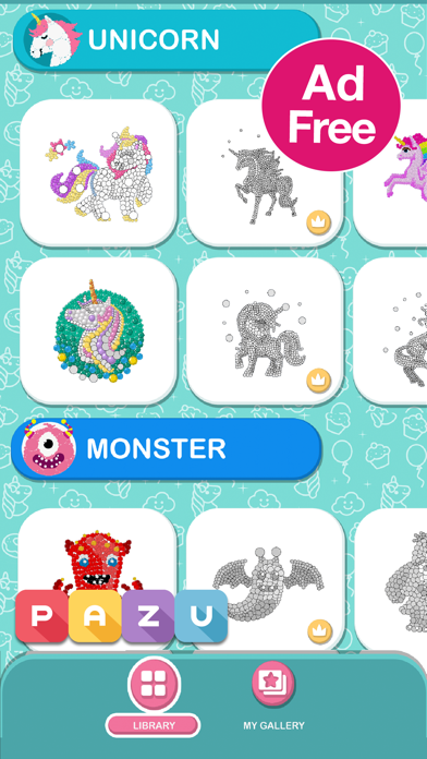 Color by number games for kids screenshot 3