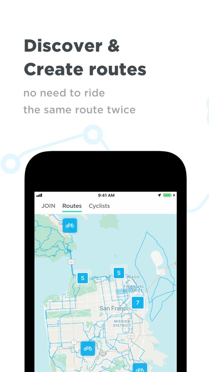 JOIN: Bike rides & routes