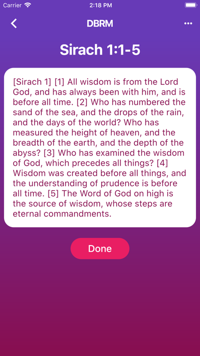 Daily Bible Reading Mission screenshot 3