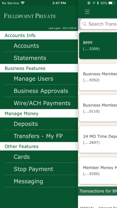 Fieldpoint Private Biz Mobile screenshot 2