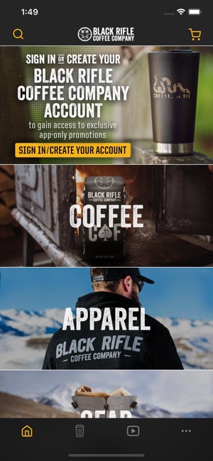 Black Rifle Coffee Company.