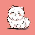 Small Pomeranian Stickers