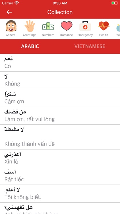 Arabic Vietnamese Dictionary