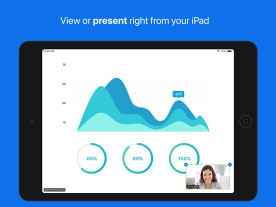 iPad Image of ZOOM Cloud Meetings