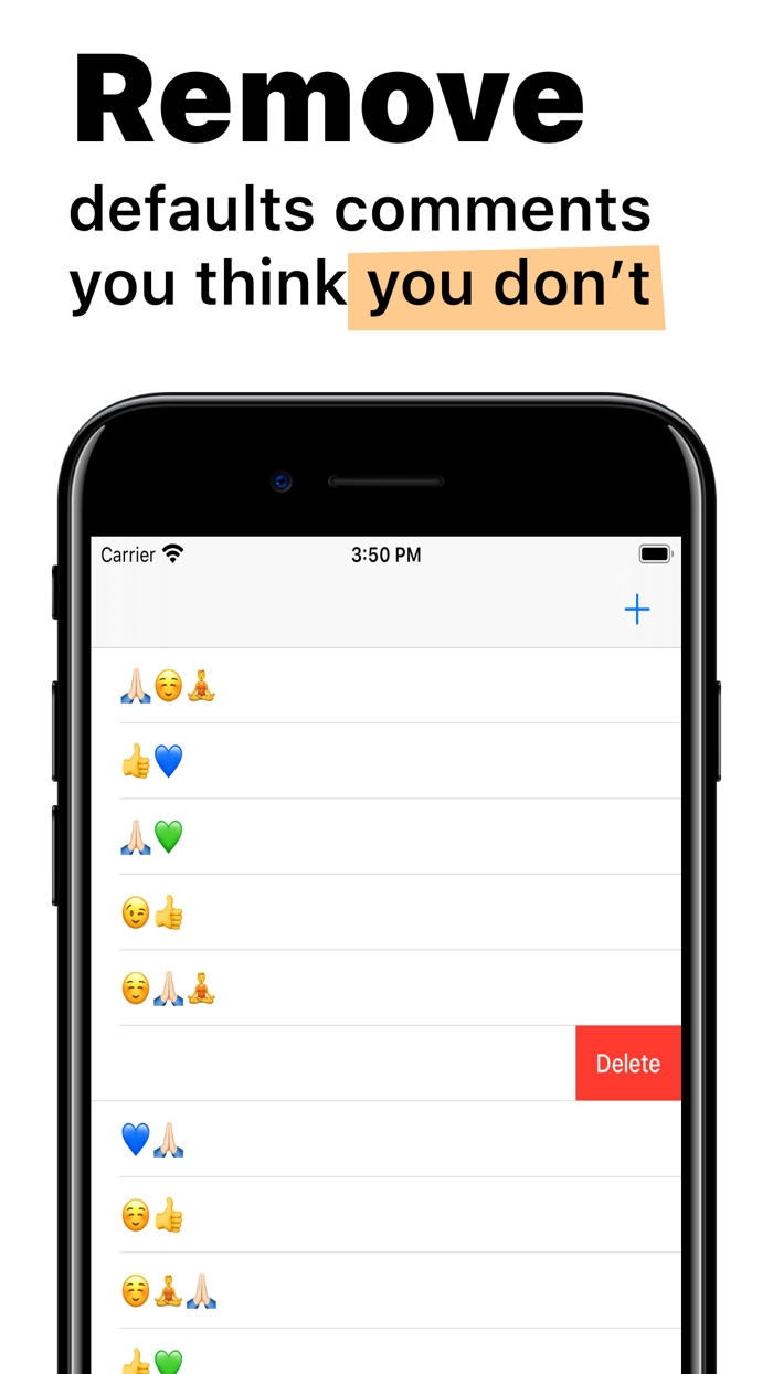 Comment Keyboard for Social