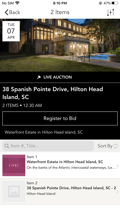 Elite Auctions screenshot 2