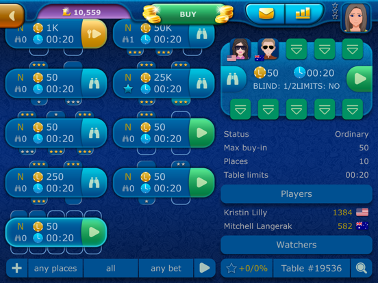 Online Poker LiveGames screenshot 4