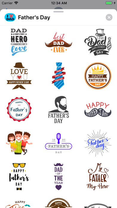 Happy Father's Day Cards Pack screenshot 2