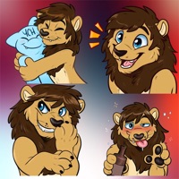 Lion Cute Kawaii Stickers HD pour PC