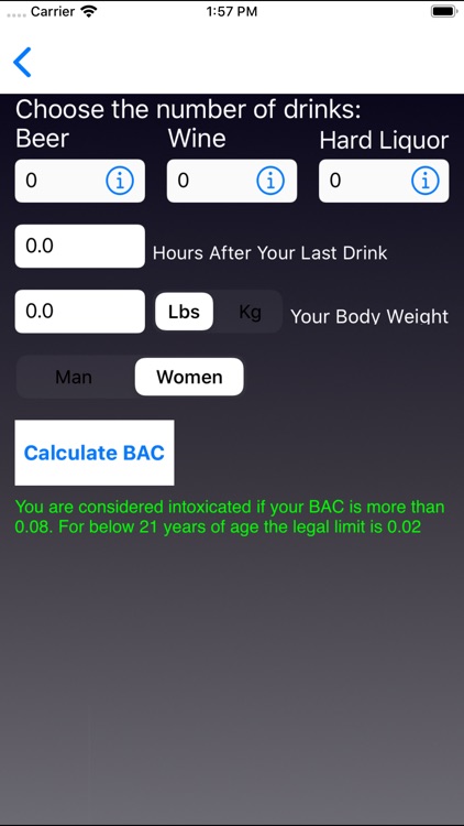 Body Health Calculators