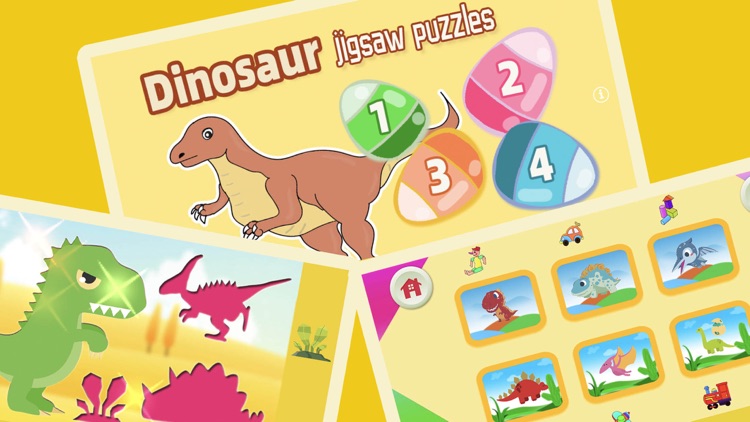 Dinosaur jigsaw puzzles games