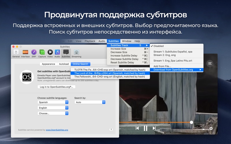 Elmedia:universal video player скриншот программы 8