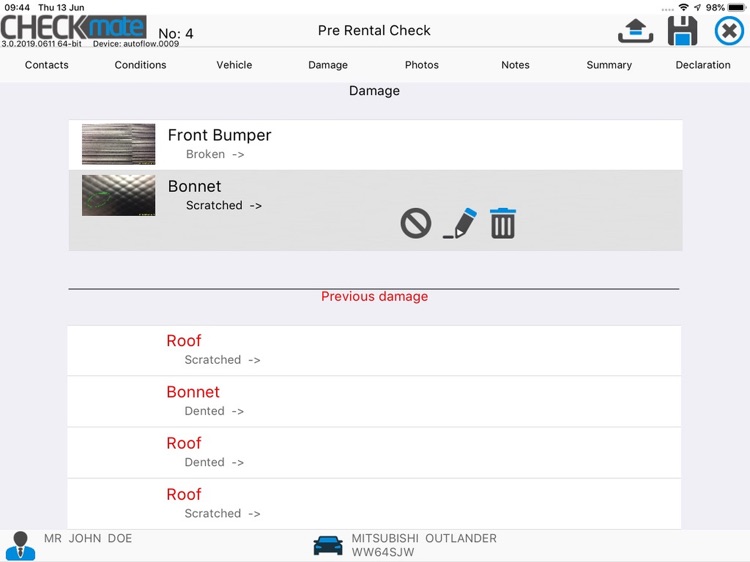 AutoFlow CHECKmate Rental