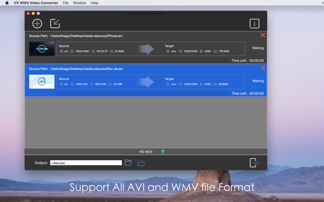 VX WMV Video Converter