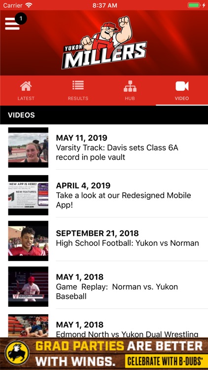 Yukon Millers Athletics screenshot-4