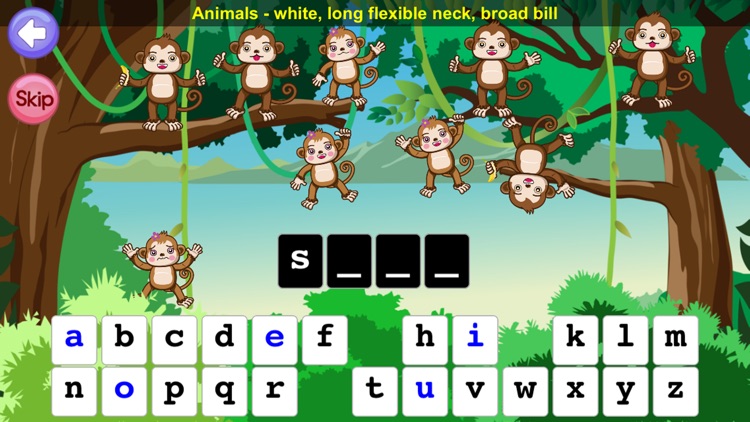 Monkey Word Guess Lite