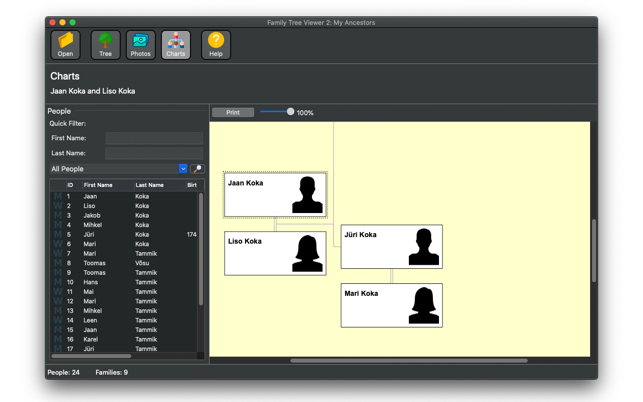 Family Tree Viewer 2(圖2)-速報App