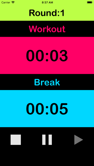 Interval Timer For Tabata Pro screenshot 3