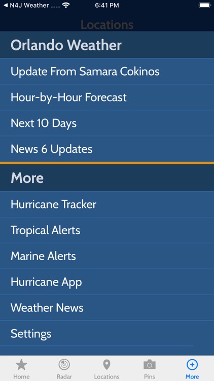 News 6 Pinpoint Weather screenshot-3