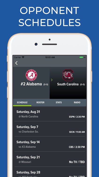 Alabama Football Schedules screenshot-6
