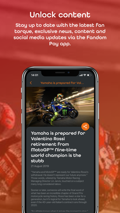 FandomPay MotoGP™ Mastercard® screenshot 4
