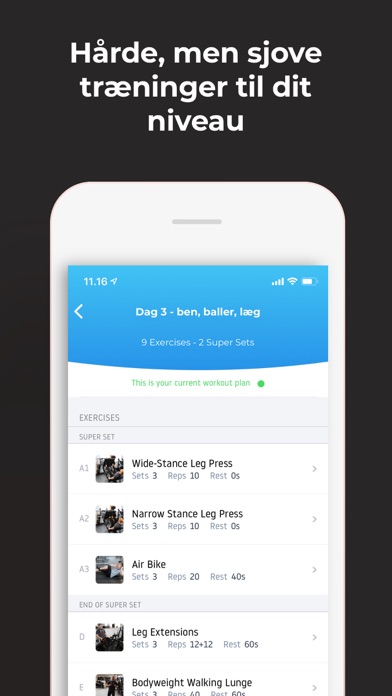 Fitness Møn Træning screenshot 3