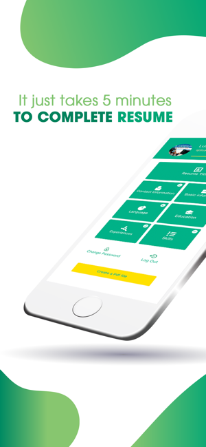 Resume Maker - Export by PDF(圖5)-速報App